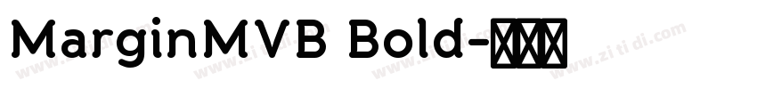 MarginMVB Bold字体转换
